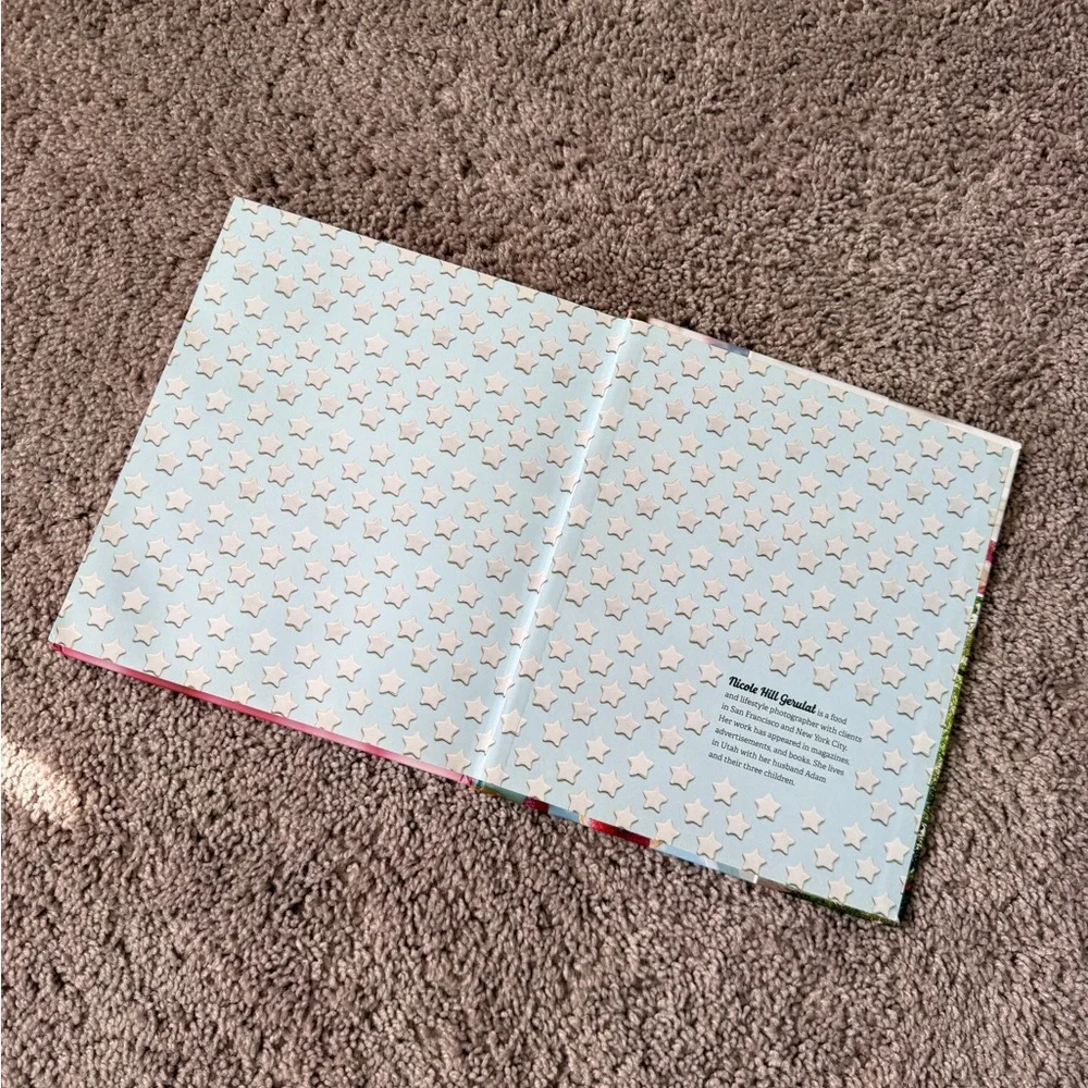 Williams Sonoma x American Girl hardcover Baking Cookbook - Pink cupcake cover